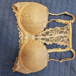 Pink front clasp push up